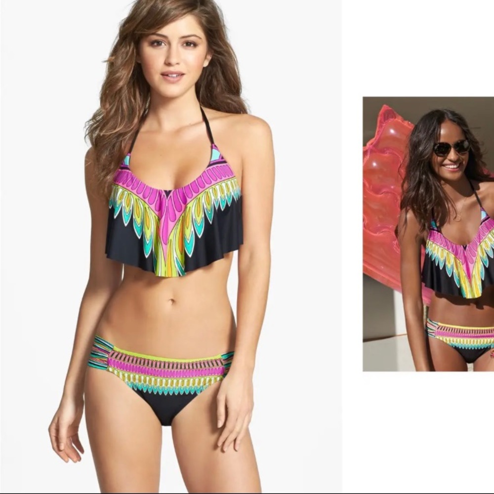 Trina Turk ruffle bikini